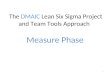 The DMAIC Lean Six Sigma Project and Team Tools Approach Measure Phase 1