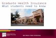 New Mexico State University Graduate Health Insurance What students need to know