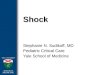 Shock Stephanie N. Sudikoff, MD Pediatric Critical Care Yale School of Medicine Stephanie N. Sudikoff, MD Pediatric Critical Care Yale School of Medicine