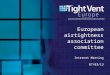 European airtightness association committee Internet Meeting 07/03/13