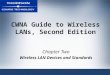 CWNA Guide to Wireless LANs, Second Edition Chapter Two Wireless LAN Devices and Standards