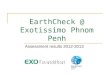 EarthCheck @ Exotissimo Phnom Penh Assessment results 2012-2013