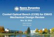 Cooled Optical Bench (COB) for EMAS Mechanical Design Review Nov. 15, 2010 Mike Watson Dave McLain