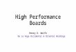 High Performance Boards Henry D. Wolfe De La Vega Occidental & Oriental Holdings