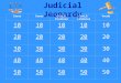 Judicial Jeopardy Cases Civil/Criminal Vocab 10 20 30 40 50