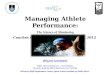 Wayne Lombard BSpSc (Hons) Biokinetics, CSCS (NSCA) Presently Studying MPhil Biokinetics (UCT ESSM) Discovery High Performance Centre, Sports Science Institute