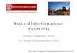 Basics of high-throughput sequencing Olivier Elemento, PhD TA: Jenny Giannopoulou, PhD Institute for Computational Biomedicine CSHL High Throughput Data