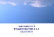 INFORMATICA POWERCENTER 8.1.0 INFORMATICA POWERCENTER 8.1.0 DESIGNER