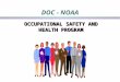 DOC - NOAA OCCUPATIONAL SAFETY AND HEALTH PROGRAM