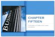 Formation of Sales and Lease Contracts CHAPTER FIFTEEN