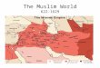 The Muslim World 622-1629. Arab conquests brought vast territory under Muslim rule, but conversion did not accelerate until the third century after