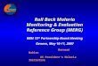 Roll Back Malaria Monitoring & Evaluation Reference Group (MERG) RBM 12 th Partnership Board Meeting Geneva, May 10-11, 2007 Bernard Nahlen Bernard Nahlen
