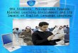KKU Students' Perceptions Towards Blended Learning Environment and its Impact on English Language Learning 25/11/1436Teaching English in KSA: Reality and