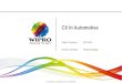 © 2012 WIPRO LTD |  | CONFIDENTIAL 1 CX In Automotive Satish Chowdary Project Manager Sule Klein Solution Architect