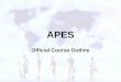 APES Official Course Outline. Earth Systems and Resources (10–15%) Earth Science Concepts (Geologic time scale; plate tectonics, earthquakes, volcanism;