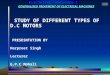 Course Code_52Subj. Code 5261 1 SLIDE ELECTRICAL MACHINES-I EXIT GENERALISED TREATMENT OF ELECTRICAL MACHINES STUDY OF DIFFERENT TYPES OF D.C MOTORS PRESESNTATION
