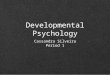Developmental Psychology Cassandra Silveira Period 1 Cassandra Silveira Period 1