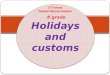 Holidays and customs 177 school Teacher Elaryan Gayane 8 grade