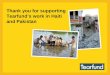 Thank you for supporting Tearfund’s work in Haiti and Pakistan