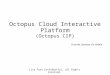 Lisa Park Confidential, all Rights reserved. Octopus Cloud Interactive Platform (Octopus CIP) It works, because it's simple