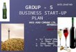 BUSINESS START-UP PLAN BUSINESS START-UP PLAN MASS AGRO COMPANY LTD. MASS AGRO COMPANY LTD. INTRODUCING INTRODUCING BANANA WINE. BANANA WINE. GROUP - 5