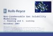 ©2007 Rolls-Royce plc The information in this document is the property of Rolls-Royce plc and may not be copied or communicated to a third party, or used
