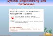 ©Silberschatz, Korth and Sudarshan1.1Database System Concepts Lecture 6: Introduction to Database Management Systems Lecturer: Prof. Kazimierz Subieta