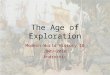 The Age of Exploration Modern World History 10 2009-2010 Androstic