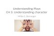 Understanding Plays CH 3: Understanding character Millys S. Barranger