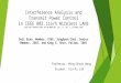 Interference Analysis and Transmit Power Control in IEEE 802.11a/h Wireless LANs IEEE/ACM TRANSACTIONS ON NETWORKING, VOL. 15, NO. 5, OCTOBER 2007 Daji