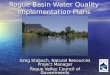 Rogue Basin Water Quality Implementation Plans Greg Stabach, Natural Resources Project Manager Rogue Valley Council of Governments