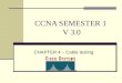 1 CCNA SEMESTER 1 V 3.0 CHAPTER 4 – Cable testing