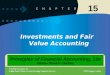 11-115-1 Investments and Fair Value Accounting 15 Principles of Financial Accounting, 11e Reeve Warren Duchac