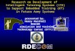 Research on Development of Intelligent Tutoring Systems (ITS) to Support Embedded Training (ET) in Future Army Systems presented by : Henry Marshall RDECOM