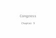 Congress Chapter 9. Why was Congress Created? framers experienced the weakness of the congress under the Articles of Confederation “ The Great Compromise