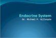 Dr. Michael P. Gillespie. Mediator Molecules in Nervous & Endocrine Systems The nervous system utilizes neurotransmitters to control body functions. The