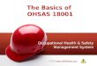 The Basics of OHSAS 18001 Occupational Health & Safety Management System © 2010 