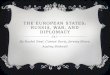 THE EUROPEAN STATES; RUSSIA, WAR, AND DIPLOMACY By Rachel Neel, Connor Davis, Jeremy Shore, Audrey Birdwell