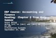 ERP Course: Accounting and Finance Reading: Chapter 5 from Mary Sumner Peter Dolog dolog [at] cs [dot] aau [dot] dk E2-201 Information Systems September