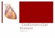 Cardiovascular Disease Chapter 42. Epidemiology  #1 killer in 2005 – 864,480 deaths due to CVD  CVD – CardioVascular Disease  Includes:  CHD (CAD)