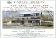 HARTEL REALTY Strategic Real Estate Services FOR SALE - $239,000 37 North Falmouth Hwy., N. Falmouth, MA Beautiful Sunsets - Oversized Deck Close to Shining