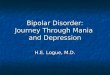 Bipolar Disorder: Journey Through Mania and Depression H.E. Logue, M.D