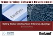 Getting Started with StarTeam Enterprise Advantage  Preconference Tutorial