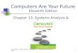 Computers Are Your Future Eleventh Edition Chapter 13: Systems Analysis & Design Copyright © 2011 Pearson Education, Inc. Publishing as Prentice Hall1