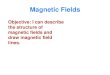 Magnetic Fields Objective: I can describe the structure of magnetic fields and draw magnetic field lines