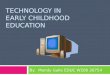 TECHNOLOGY IN EARLY CHILDHOOD EDUCATION By: Mandy Galle EDUC W200 26754