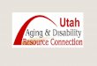 What is an ADRC? A ging and D isability R esource C onnection serve as a single point of entry into the long-term supports and services system for older