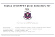 Presentation at the PRC review, 26.5.2005, DESY Status of DEPFET pixel detectors for ILC Peter Fischer for the DEPFET collaboration Bonn University:R