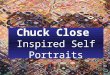 Chuck Close Inspired Self Portraits. Edgy, Photo-Realistic Portraits