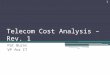 Telecom Cost Analysis – Rev. 1 Pat Burns VP for IT 12/10/2008 1 Telecom Costs - IAC